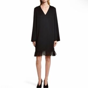 Elizabeth And James Heath Shift Dress in Black - Size 4